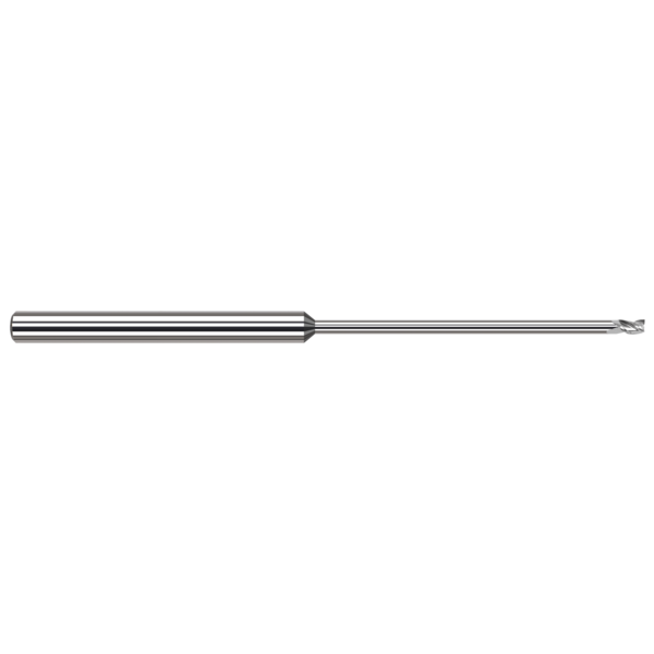 Harvey Tool Miniature End Mill - 3 Flute - Square, 0.0620" (1/16) 969662